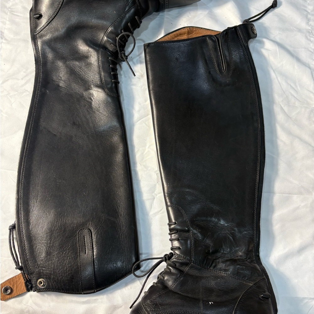 Ariat Black Leather Riding Boots